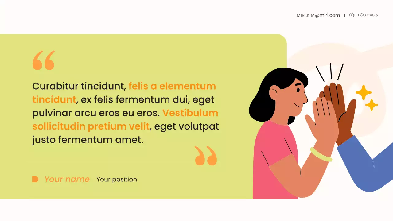 Orange Green Cute Onboarding Induction Manual Presentation