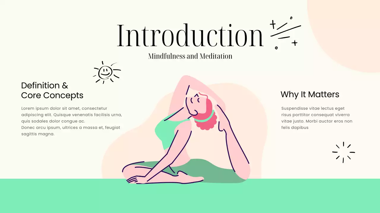 Mint Minimal Meditation Course Presentation