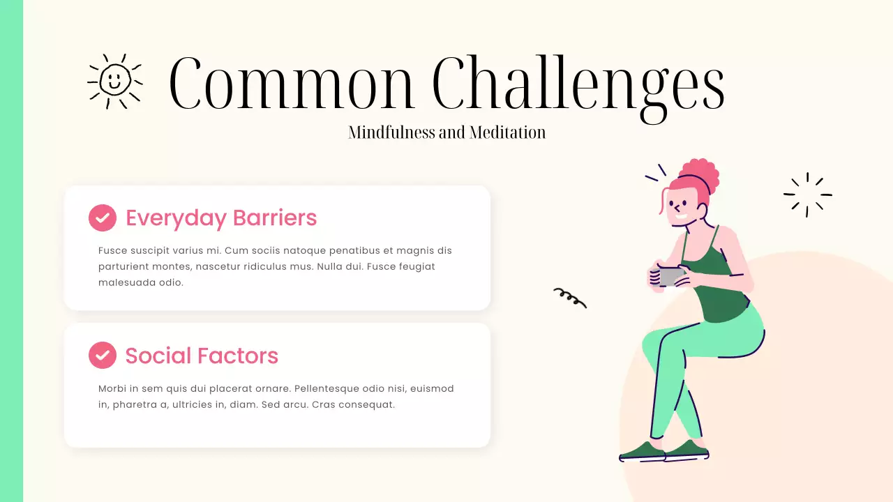 Mint Minimal Meditation Course Presentation