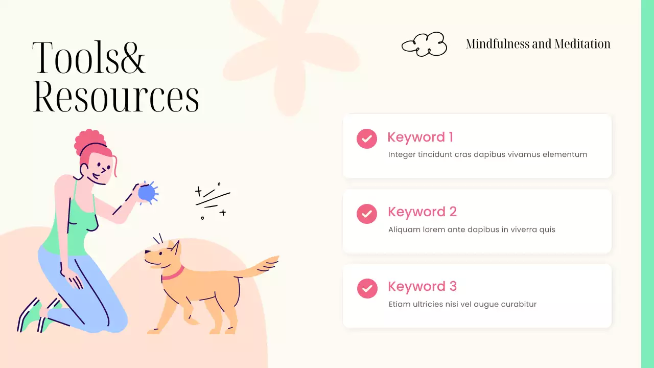 Mint Minimal Meditation Course Presentation