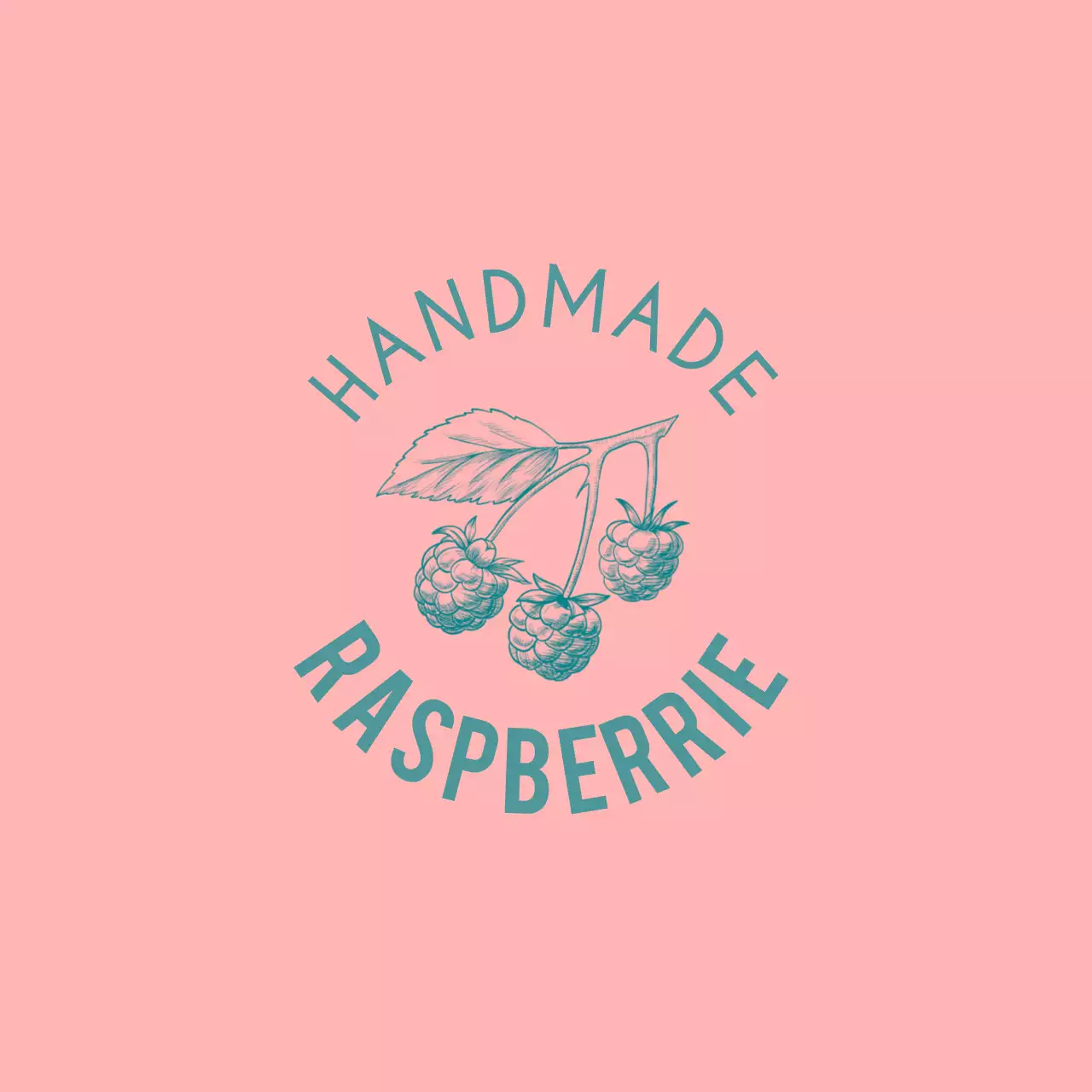 ピンクと黄色のヴィンテージ感のある木の実のスケッチが入った手作りクッキーのデコレーション用