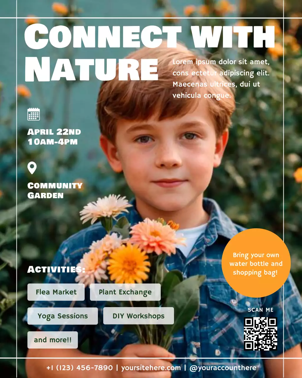 Green Nature Community Event Announcement Instagram Post