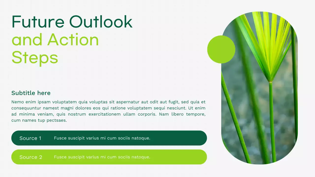 Earth Day Green and Modern Effective Waste Management Presentation