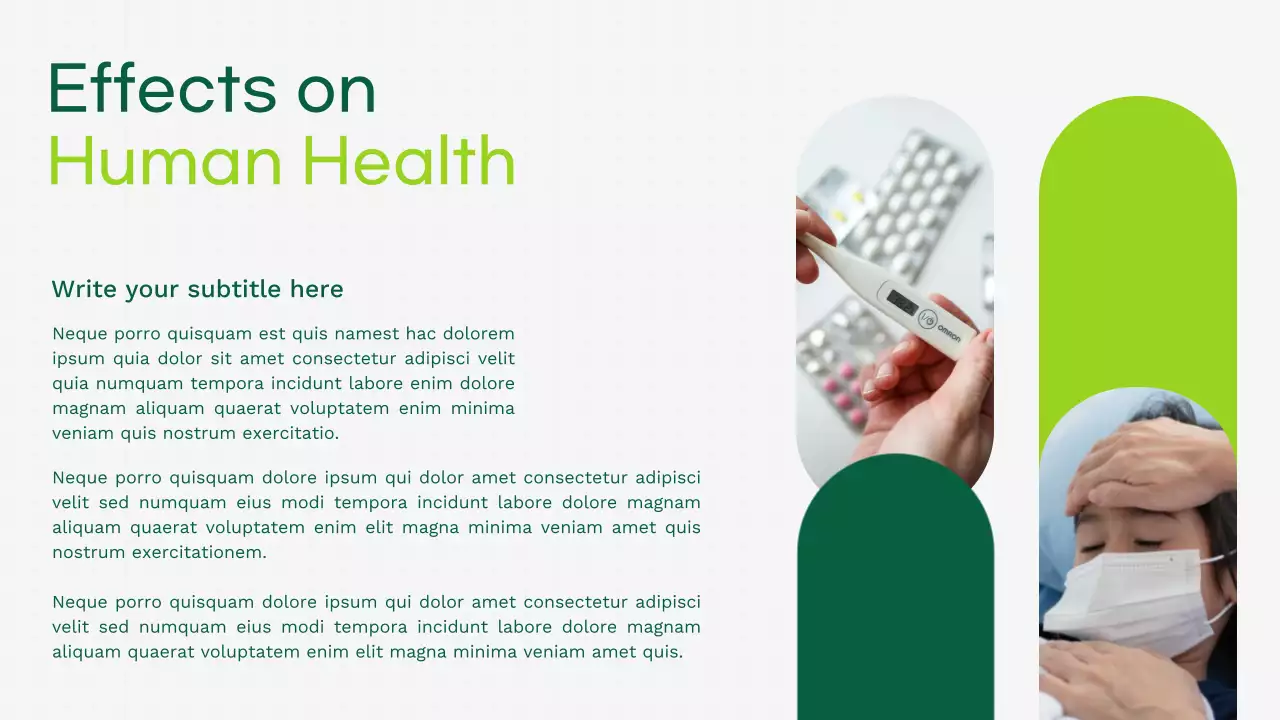 Earth Day Green and Modern Effective Waste Management Presentation