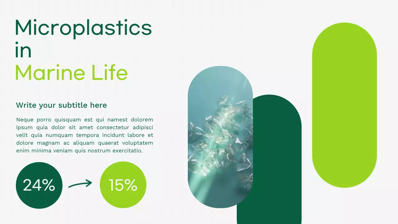 Earth Day Green and Modern Effective Waste Management Presentation