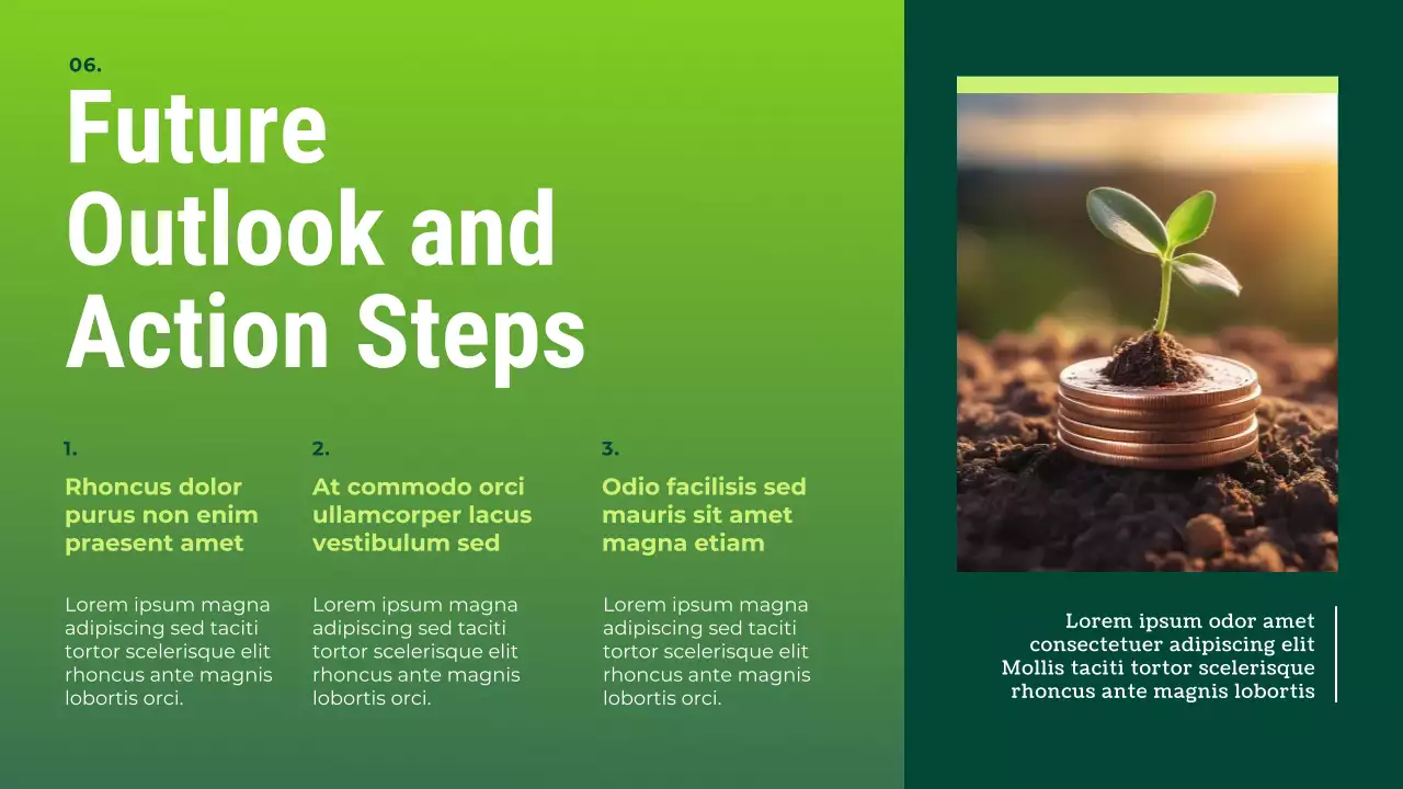 Green Modern Sustainability Waste Management Presentation