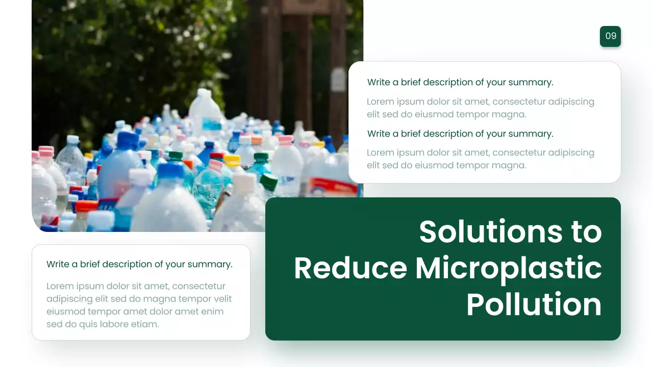 Green Modern Waste Management Presentation