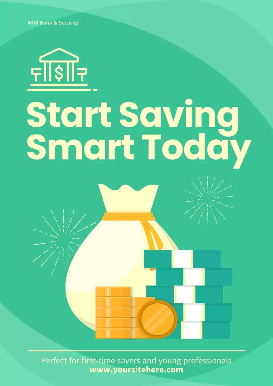 Mint Modern Finance Promotion Poster