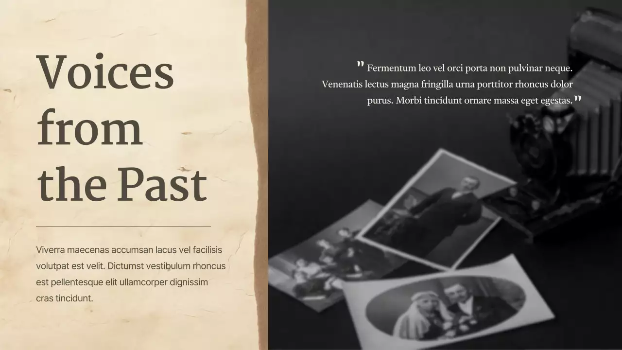 Beige Classic History Course Presentation