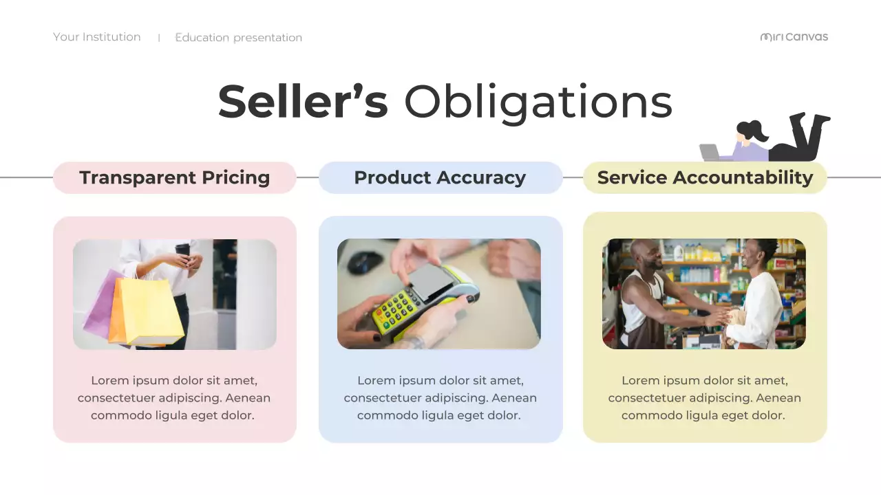 Pink Green Basic Consumer Rights Awareness Class Presentation