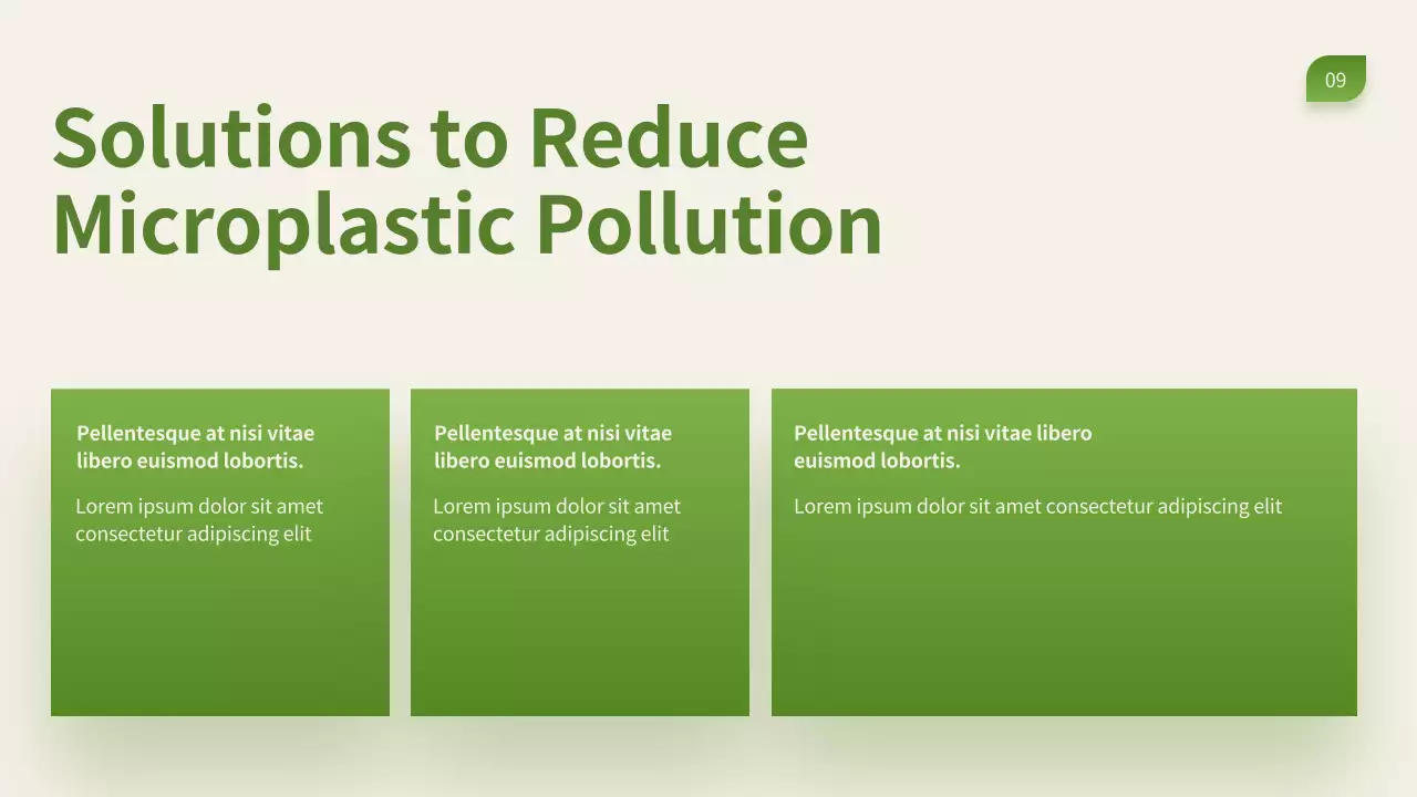 Green Modern Waste Management Presentation