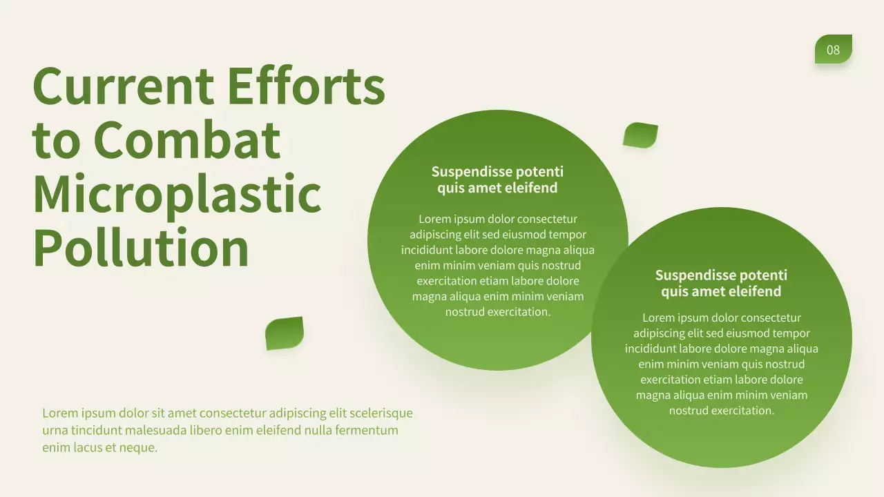 Green Modern Waste Management Presentation