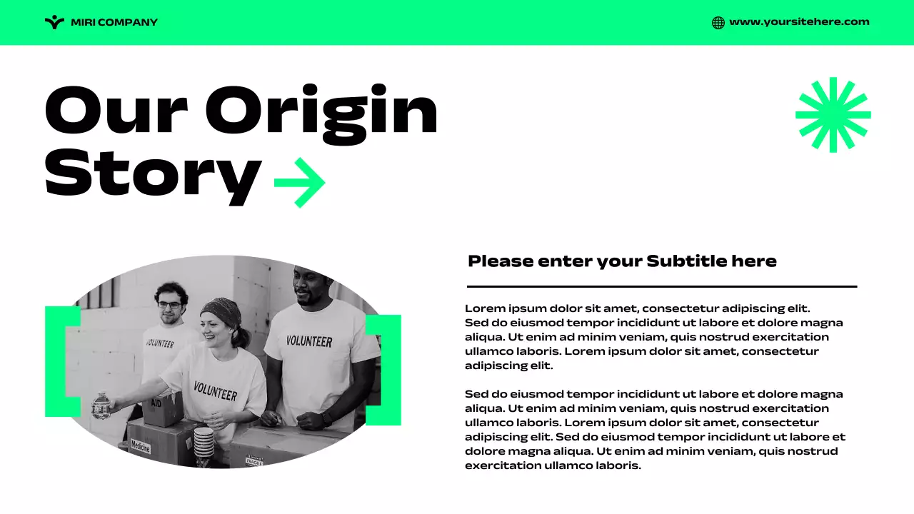 Green Futuristic Impact Report Presentation