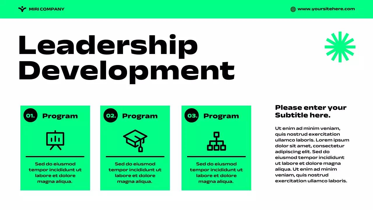 Green Futuristic Impact Report Presentation