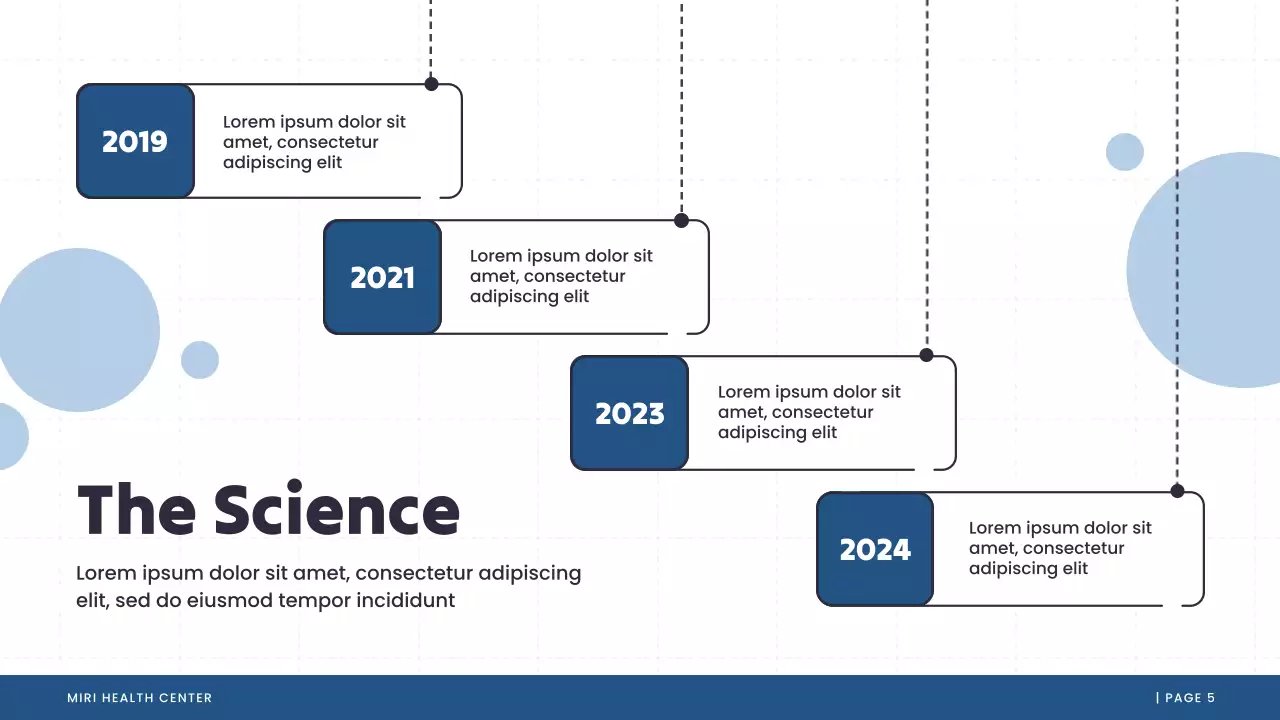 Blue and White Illustrative Mental Health Presentation