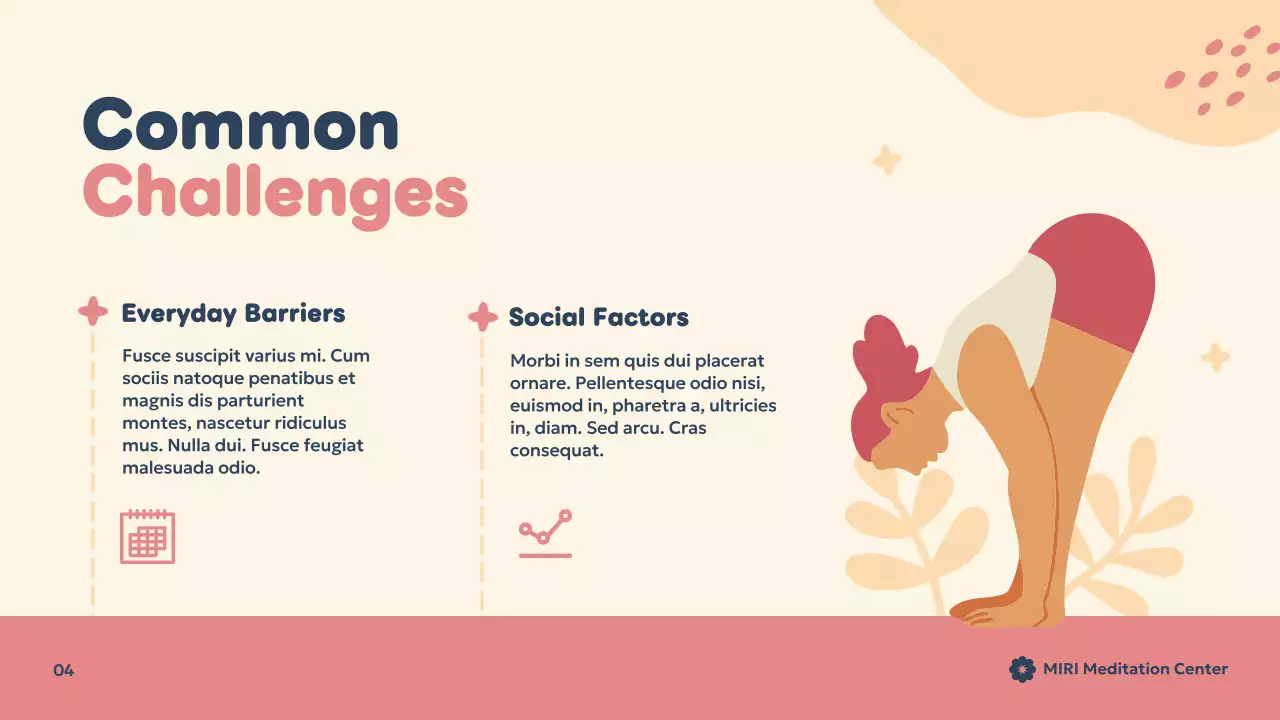 Beige Minimal Meditation Presentation