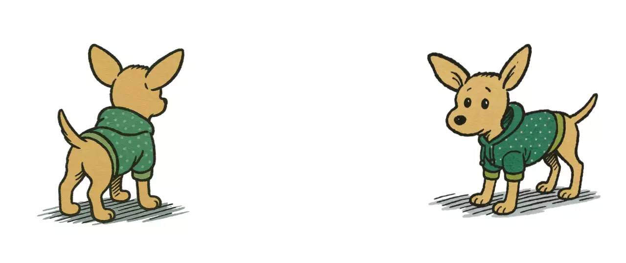 초록 아기자기한 동물 스티커