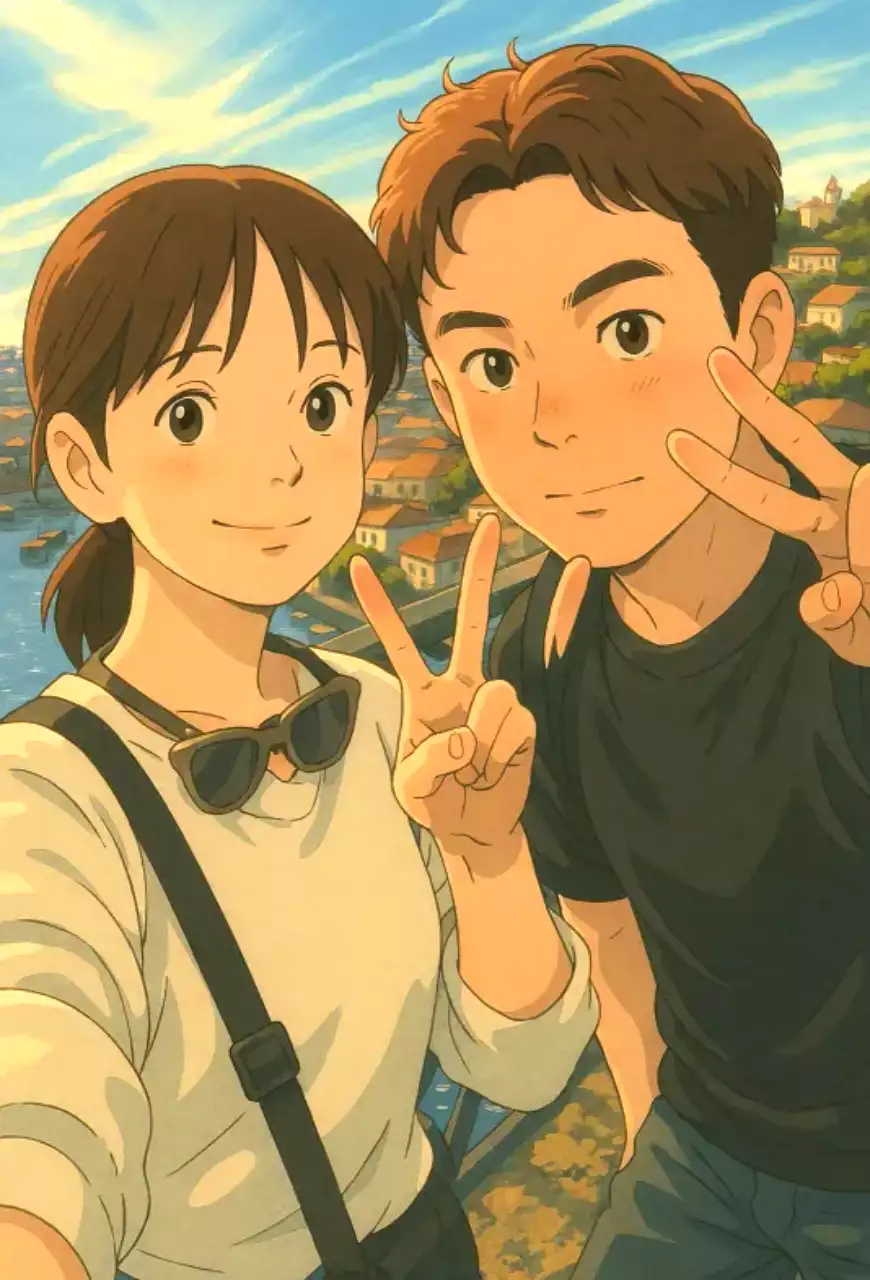 연보라 심플 애니메이션 인생네컷