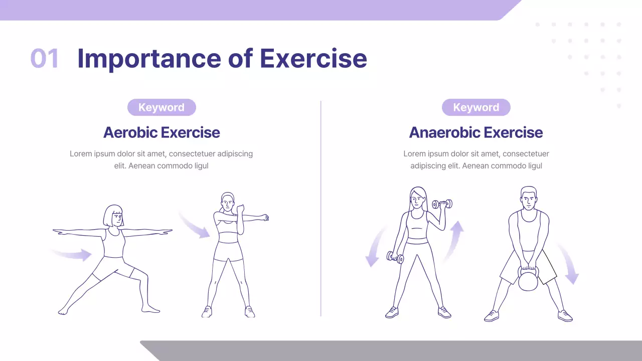 Purple Minimal Healthcare Guide Presentation