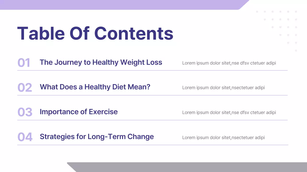 Purple Minimal Healthcare Guide Presentation