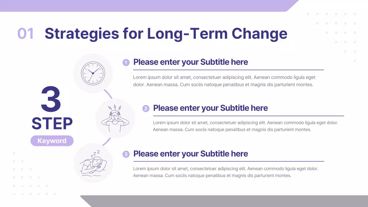 Purple Minimal Healthcare Guide Presentation