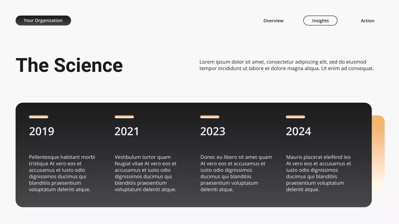 Orange and Grey Modern Gradient Mental Health Presentation