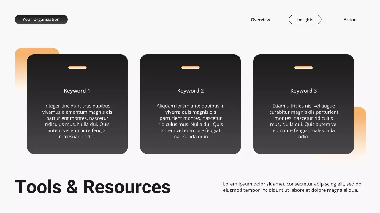 Orange and Grey Modern Gradient Mental Health Presentation