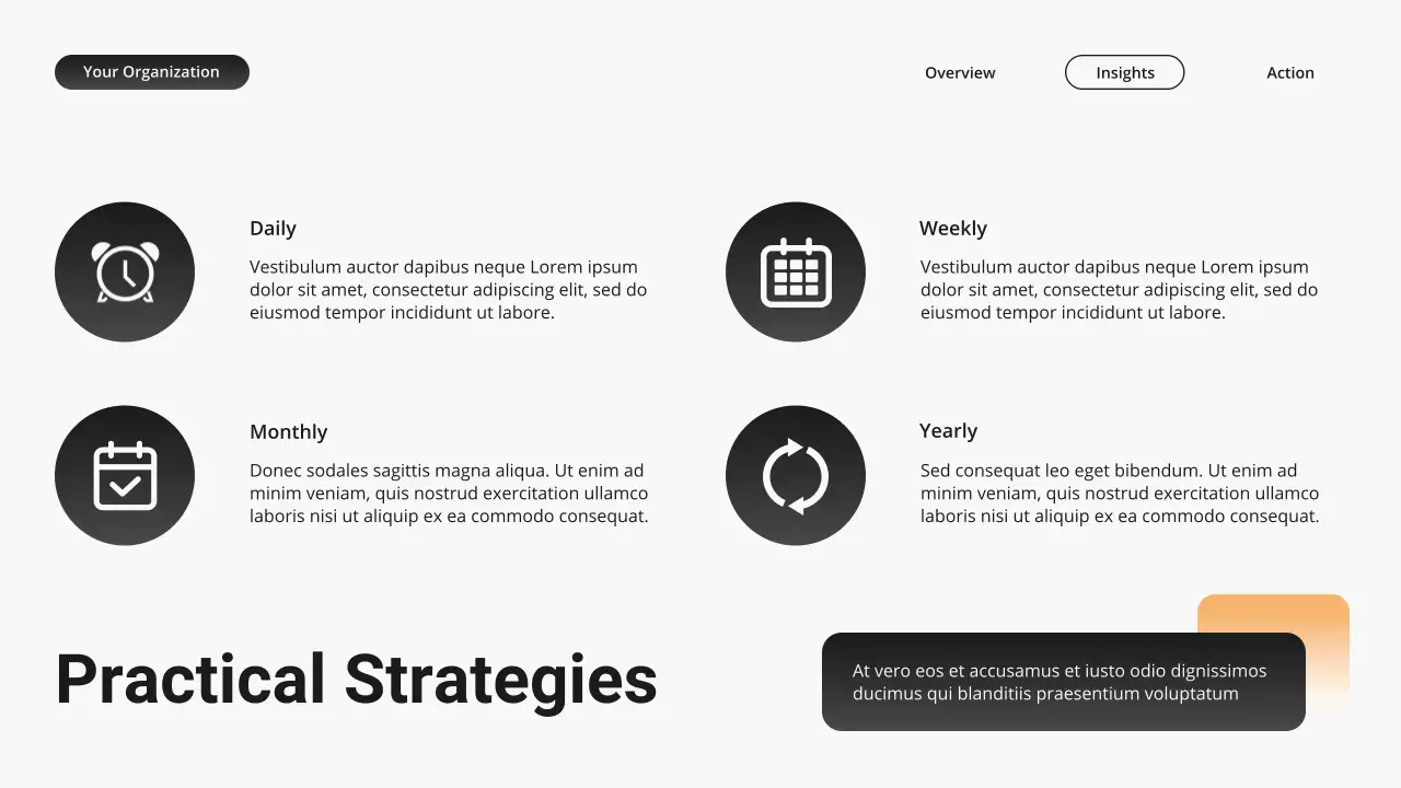 Orange and Grey Modern Gradient Mental Health Presentation