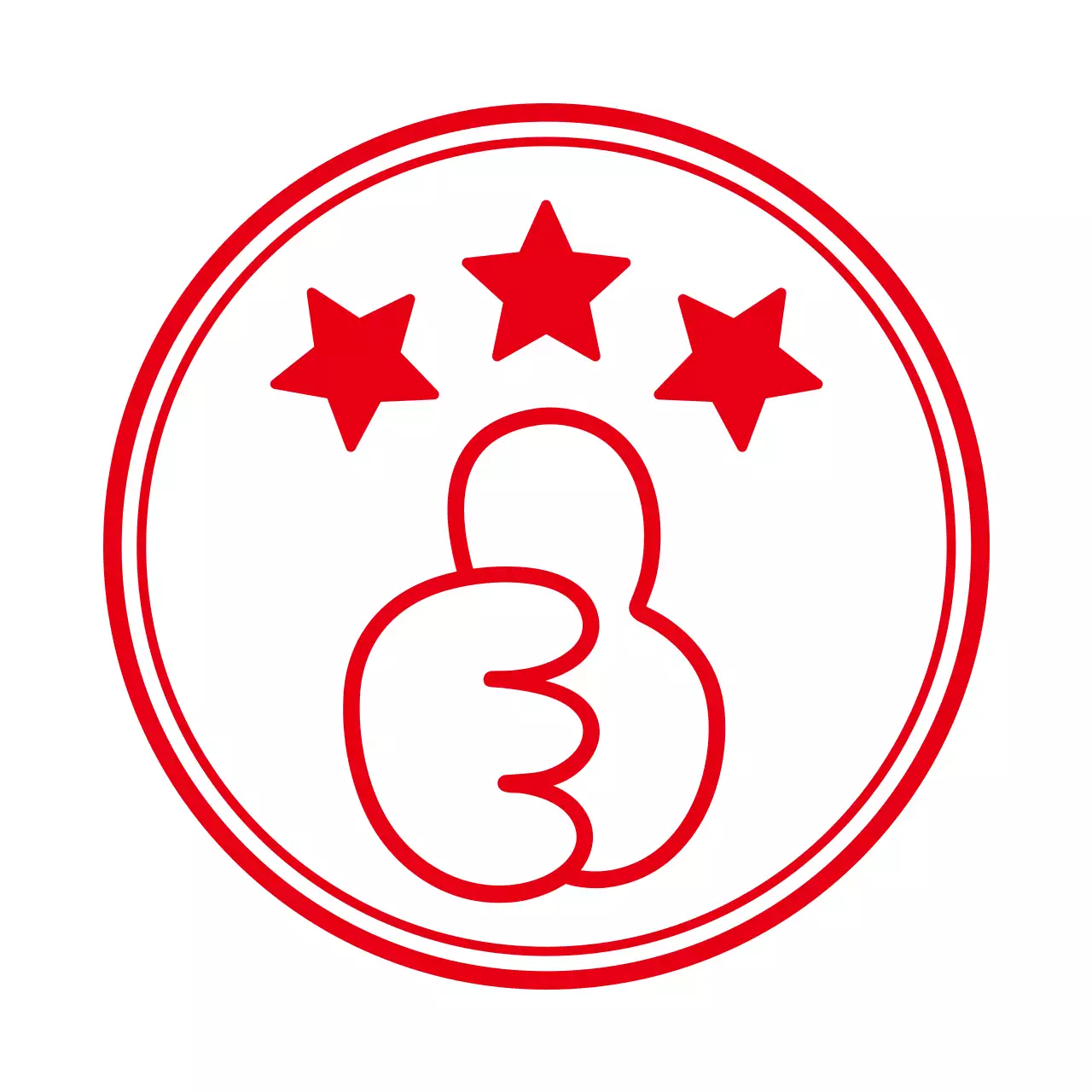 보라 기하학 로고 디자인