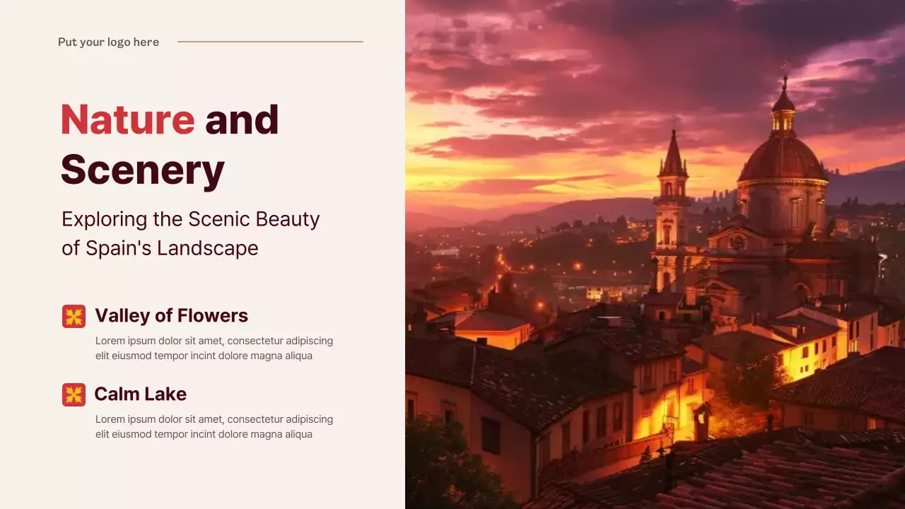 Presentasi Panduan Kota Tradisional Merah Spanyol