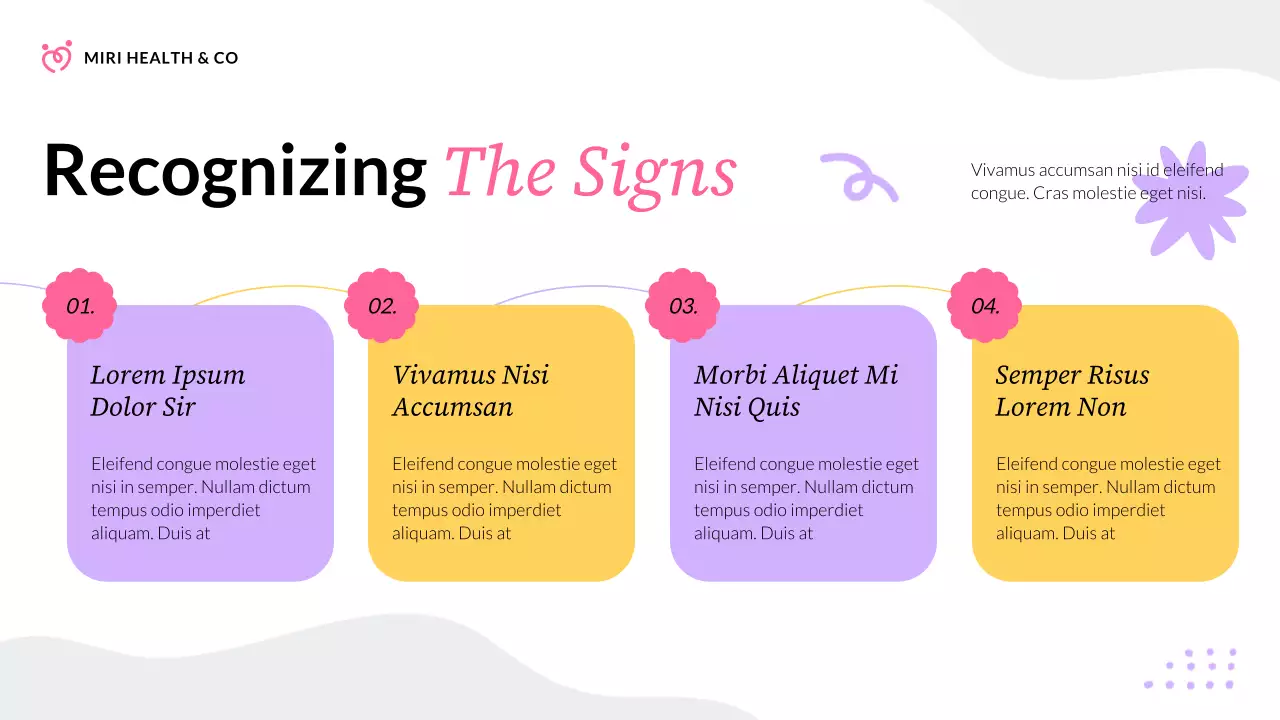 Purple Modern Mental Health Presentation