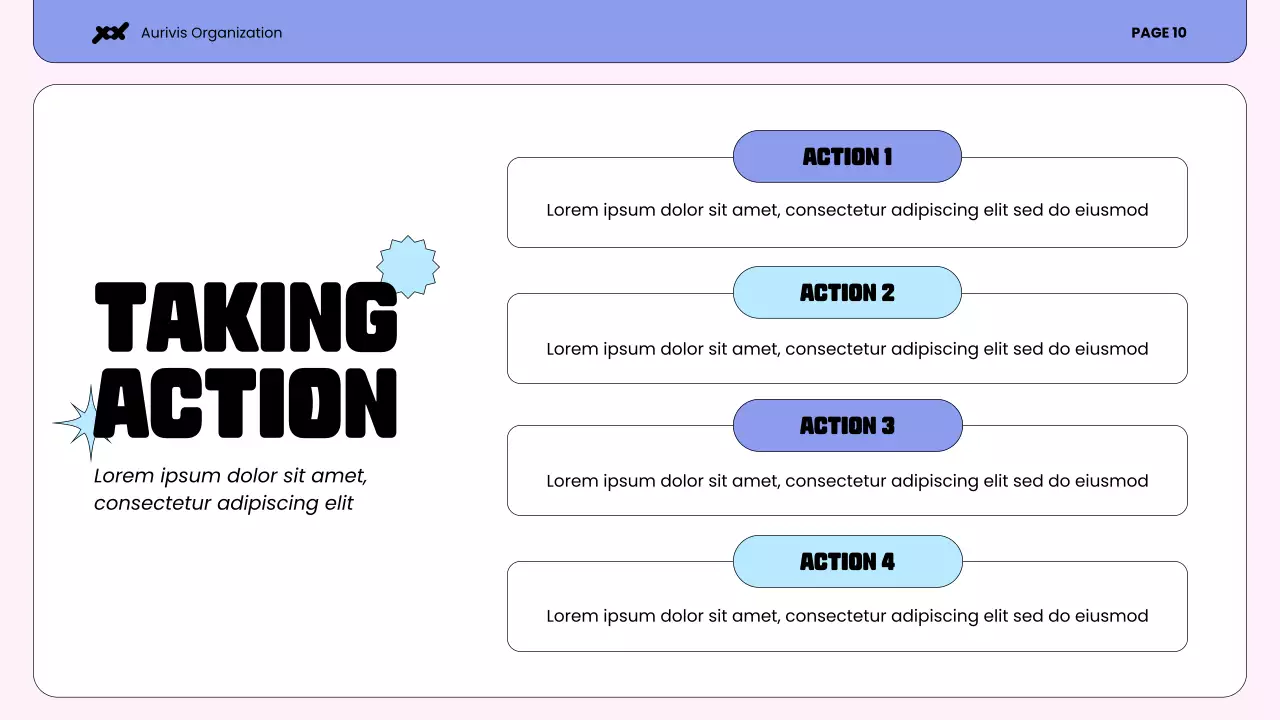 Blue and Pink Illustrative Mental Health Guide Presentation