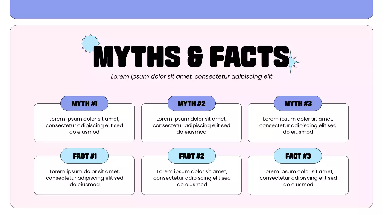 Blue and Pink Illustrative Mental Health Guide Presentation