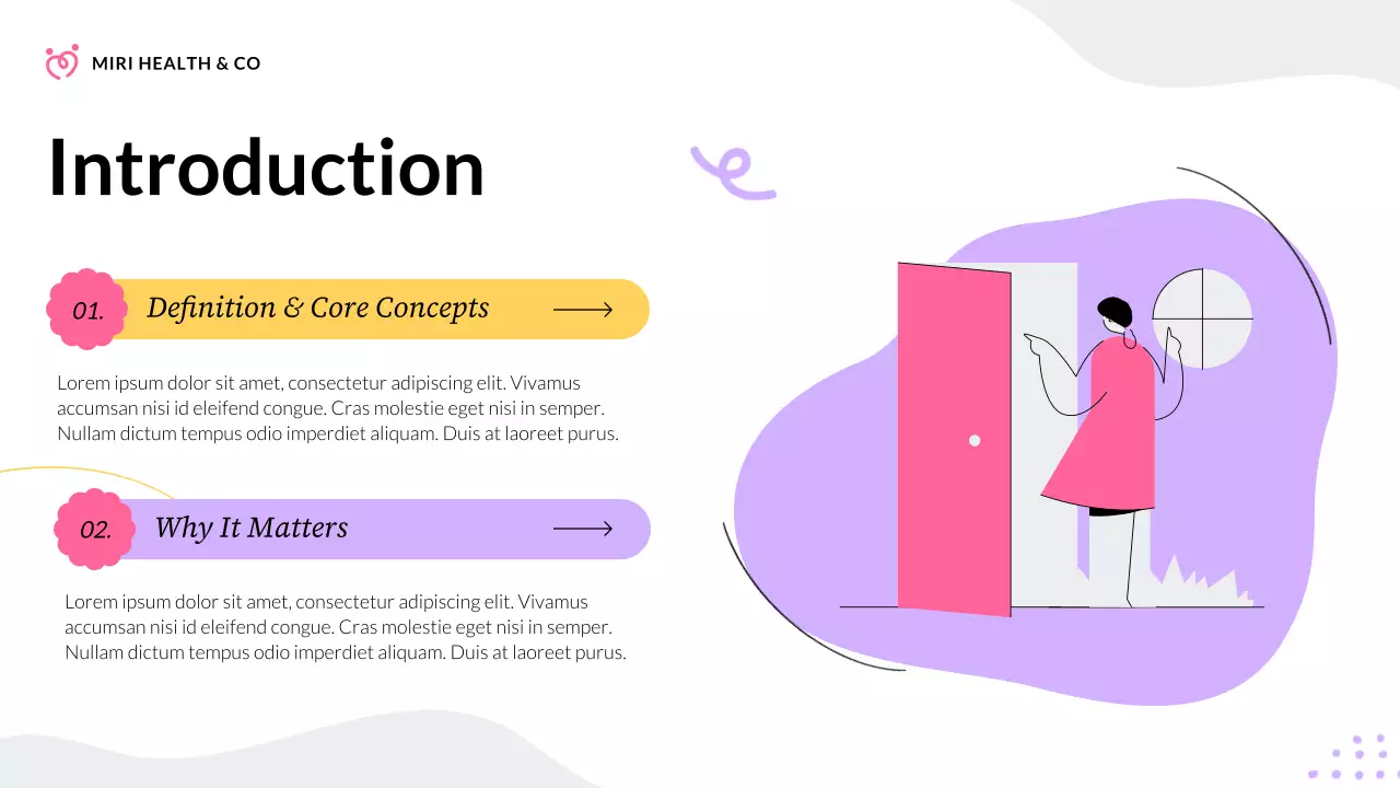 Purple Modern Mental Health Presentation
