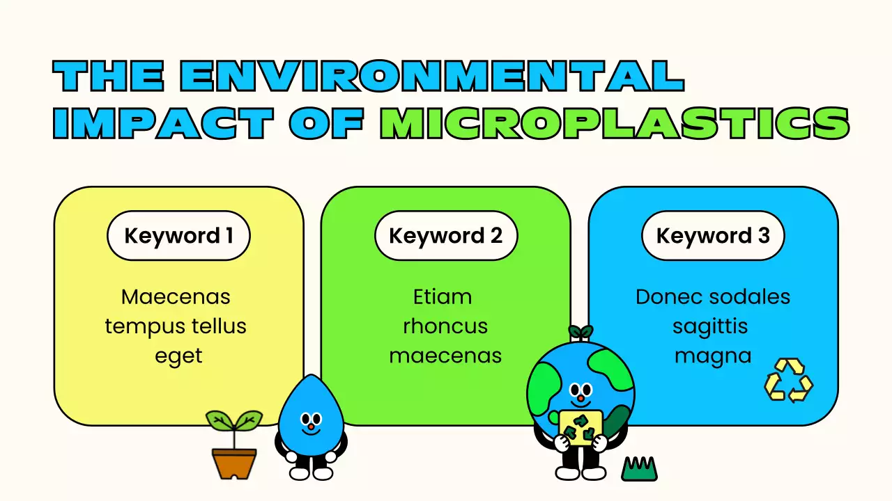 Blue Retro Earth Event