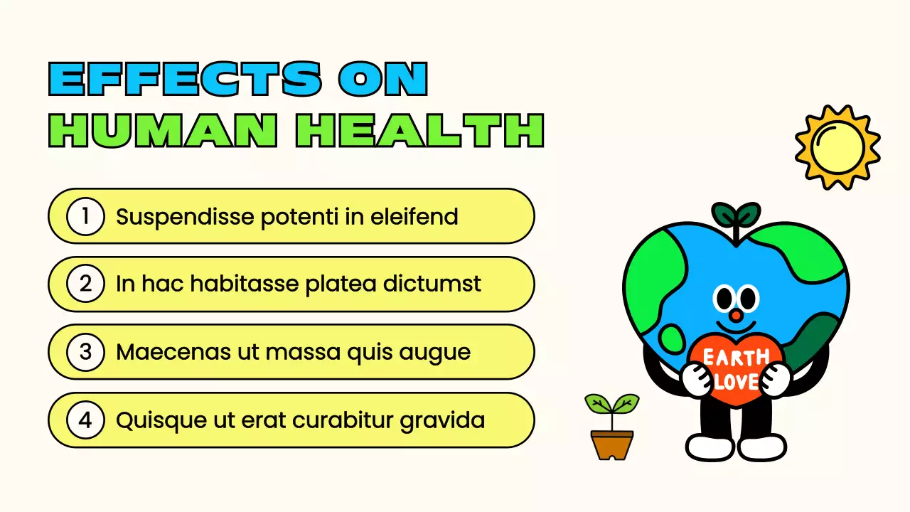 Blue Retro Earth Event