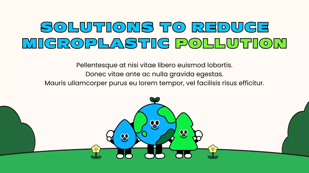 Blue Retro Earth Event