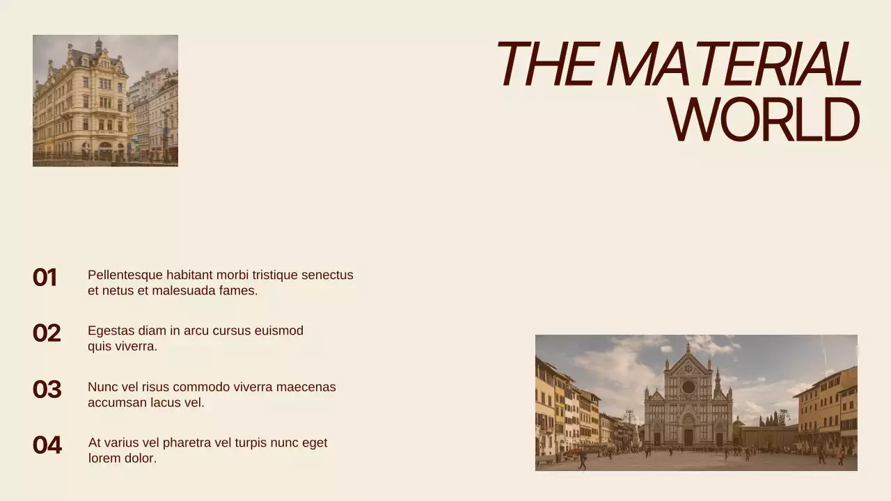 Brown and Beige Minimalist History Project Presentation