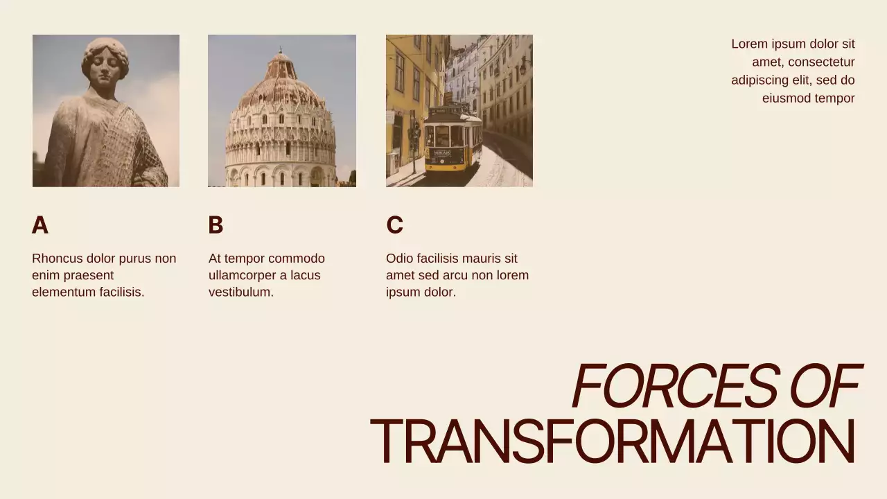 Brown and Beige Minimalist History Project Presentation