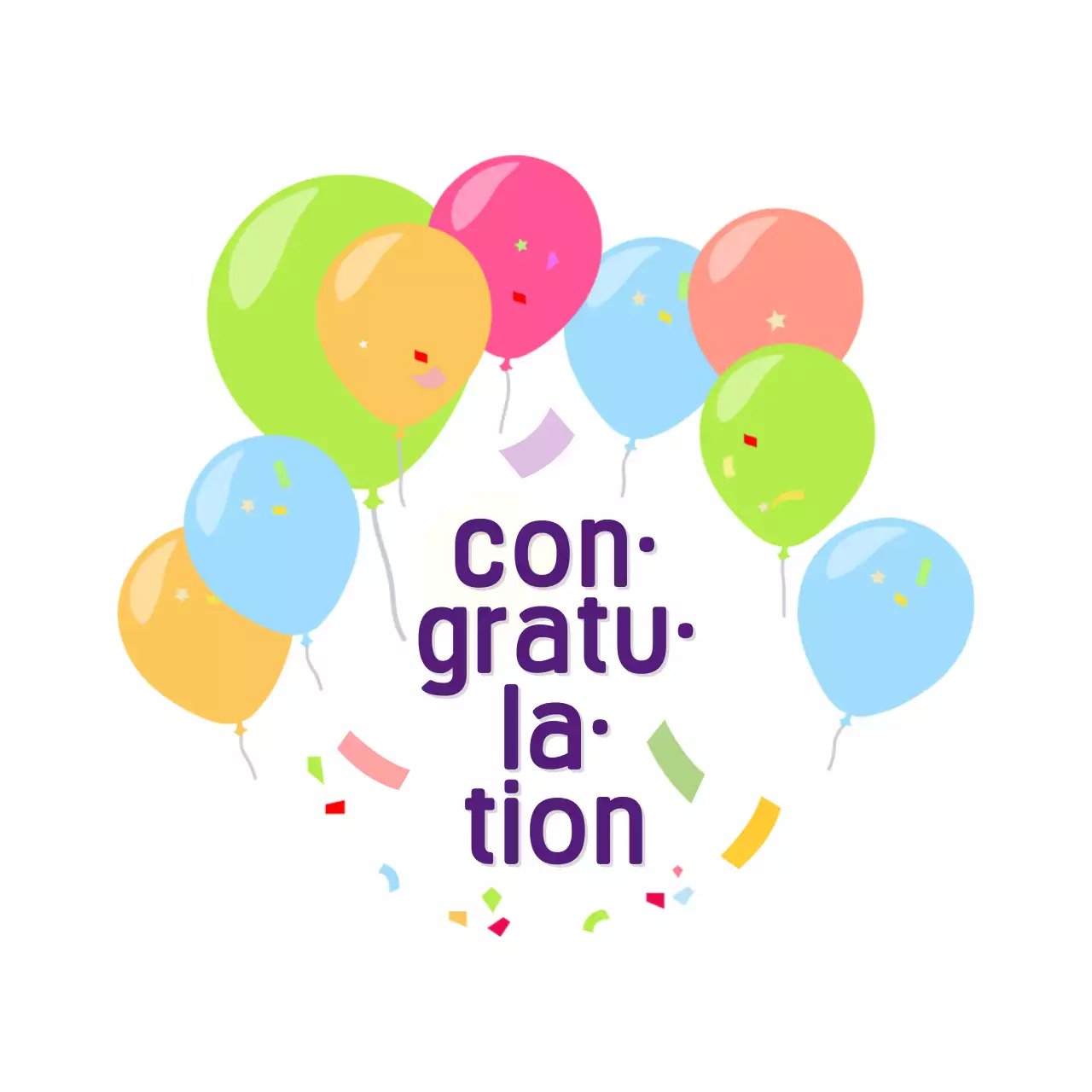 무지개 팝 축하 이벤트