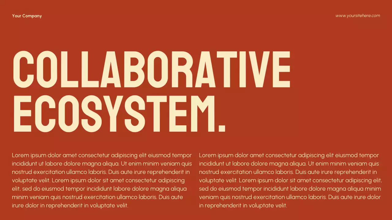 Bài thuyết trình về tác động của cộng đồng hiện đại màu đỏ