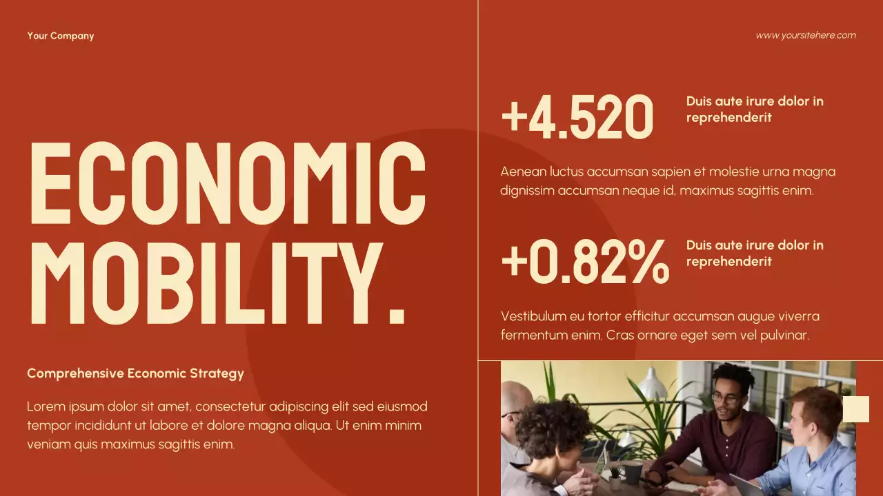 Bài thuyết trình về tác động của cộng đồng hiện đại màu đỏ