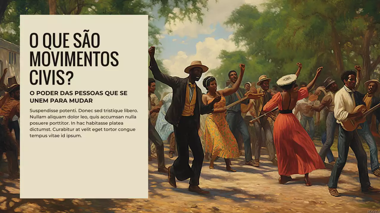 anúncio de evento social artístico arco-íris