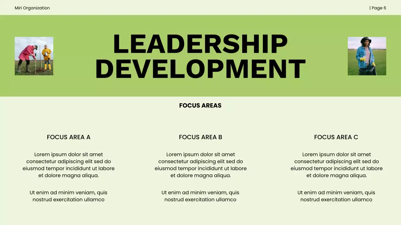 Green and Black Bold Non-Profit Impact Report Presentation