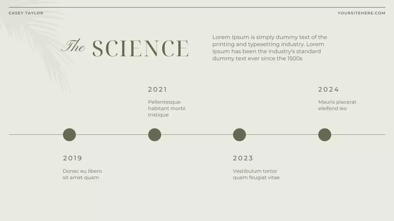 Green Elegant Minimalist Wellness Guide Presentation