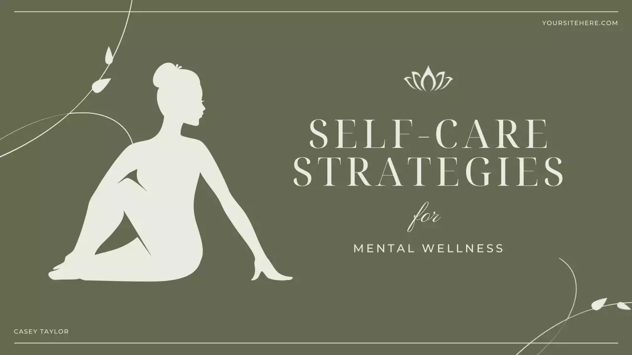 Green Elegant Minimalist Wellness Guide Presentation