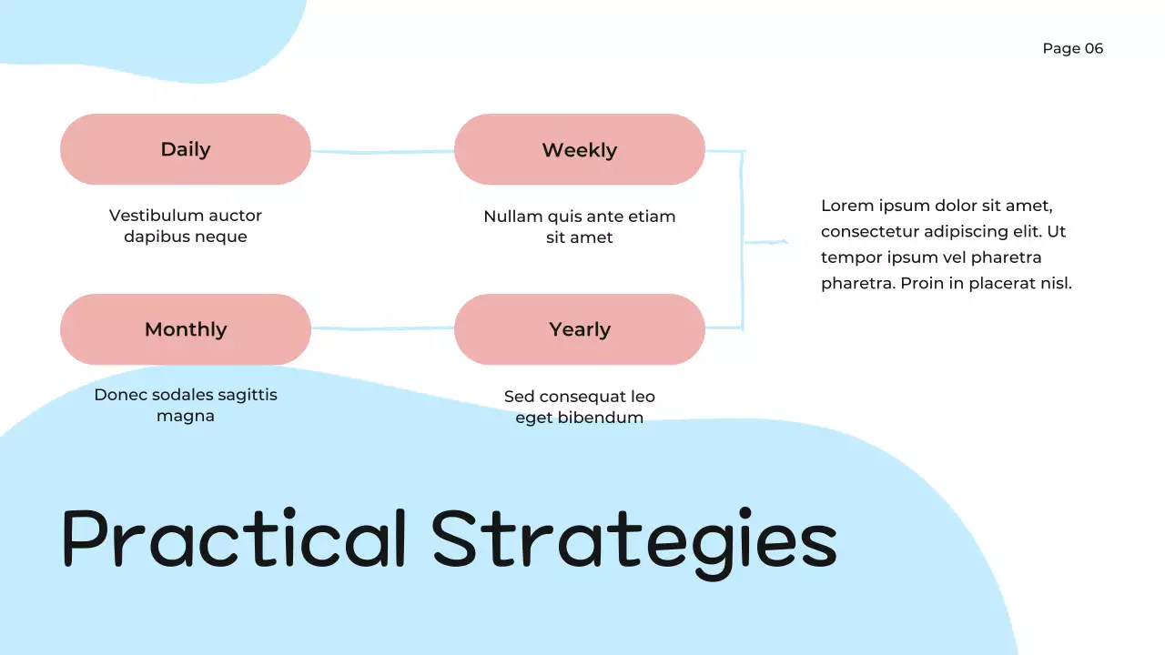 Blue Minimalist Meditation Guide Presentation