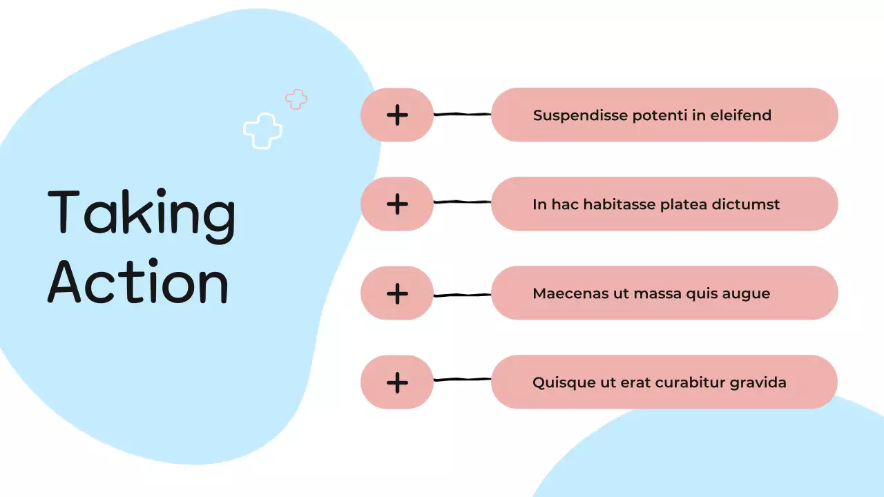 Blue Minimalist Meditation Guide Presentation