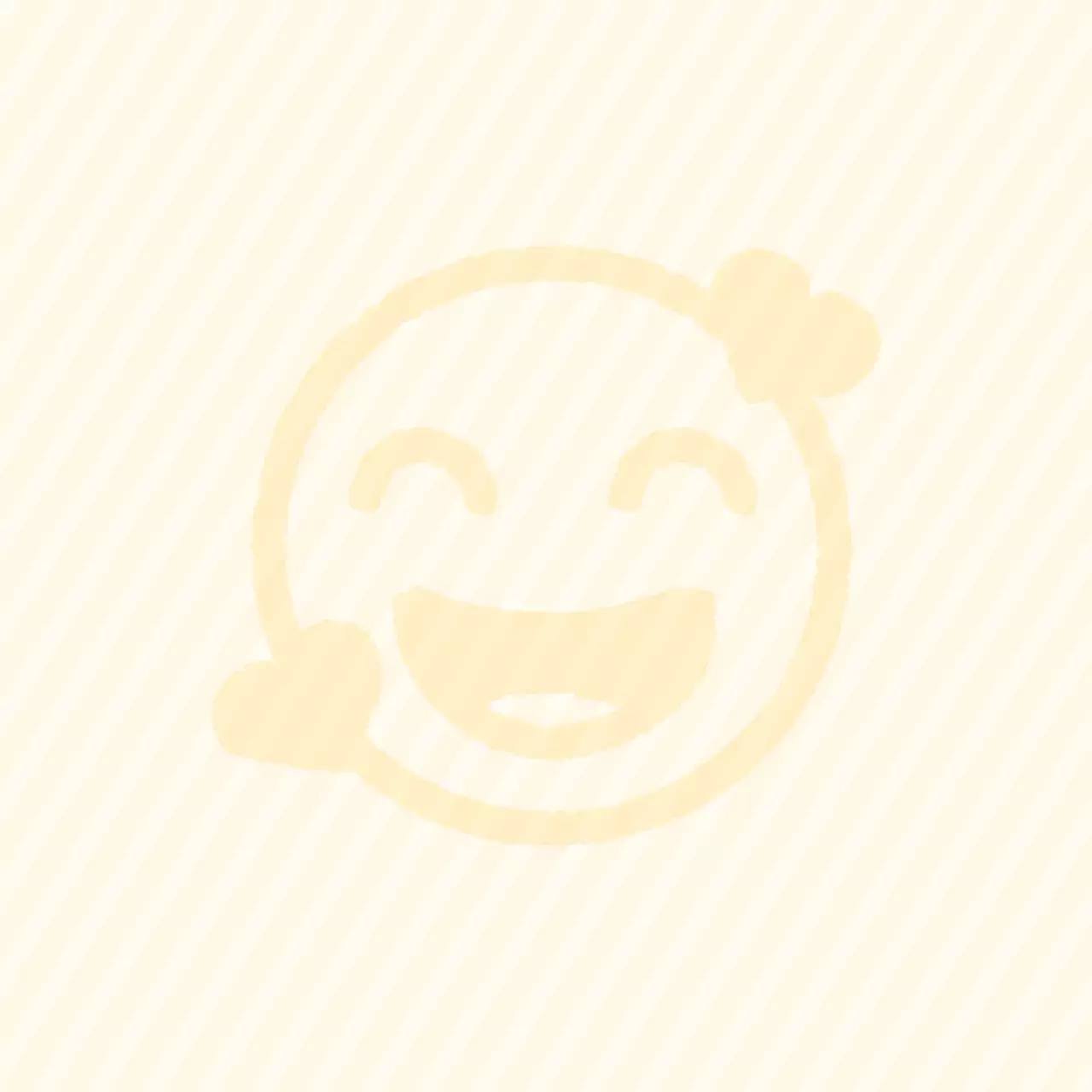 베이지 심플 이모티콘 스티커