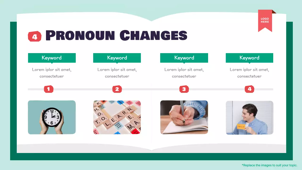 Green And Mint Cute Education Guide Presentation